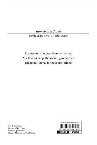 Romeo and Juliet - William Shakespeare - Libro Giunti Editore 2016, Giunti classics | Libraccio.it