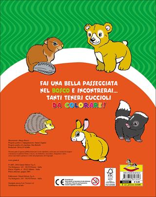I cuccioli del bosco da colorare  - Libro Dami Editore 2016, Albi dei cuccioli | Libraccio.it