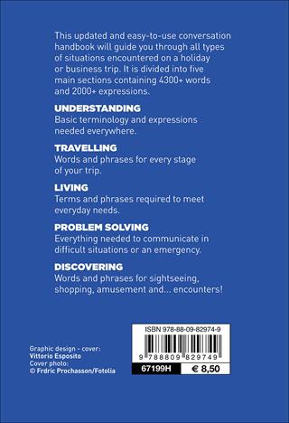 Italian for travellers. Conversation Handbook  - Libro Giunti Editore 2016, Parole e frasi per viaggiare | Libraccio.it