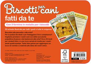 Biscotti per cani fatti da te. 50 ricette sane e naturali per il tuo miglior amico. Con gadget  - Libro De Vecchi 2016, Animali | Libraccio.it