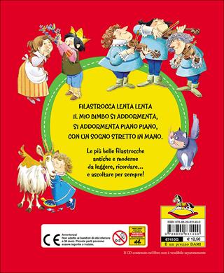 Le più belle filastrocche. Con CD Audio - Tony Wolf - Libro Dami Editore 2016, Cartonati cicciotti | Libraccio.it