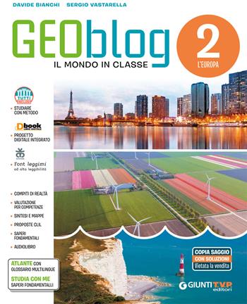 Geoblog. Con e-book. Con espansione online. Vol. 2 - Sergio Vastarella, Davide Bianchi - Libro Giunti T.V.P. 2017 | Libraccio.it