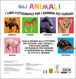 Gli animali. Ediz. illustrata  - Libro Giunti Kids 2016, Libri fotografici | Libraccio.it