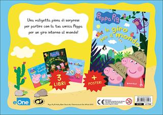Peppa Pig in giro per il mondo. Valigetta. Ediz. illustrata  - Libro Giunti Kids 2016, Peppa Pig | Libraccio.it