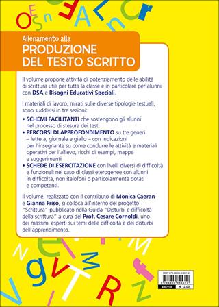 Allenamento alla produzione del testo scritto  - Libro Giunti EDU 2017 | Libraccio.it