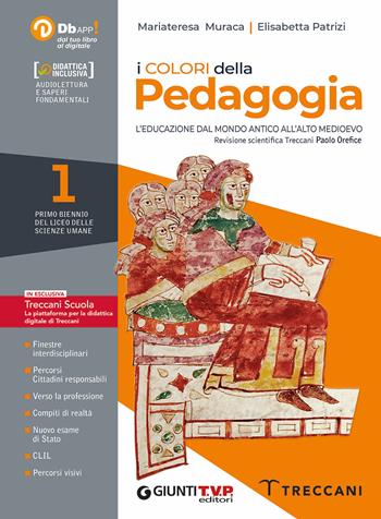 I colori della pedagogia. Per il Liceo delle scienze umane. Con e-book. Con espansione online. Vol. 1 - Mariateresa Muraca, Elisabetta Patrizi - Libro Giunti T.V.P. 2020 | Libraccio.it