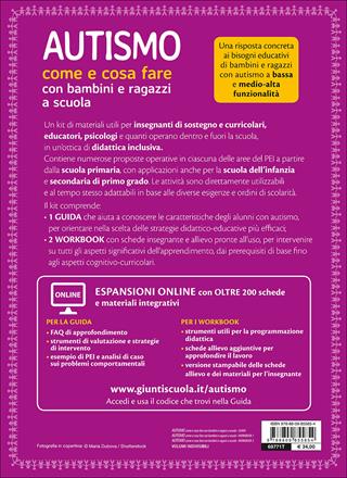 Autismo come e cosa fare con bambini e ragazzi a scuola. Con espansione online - Lucio Cottini, Giacomo Vivanti, Benedetta Bonci - Libro Giunti EDU 2017, Guide psicopedagogiche | Libraccio.it