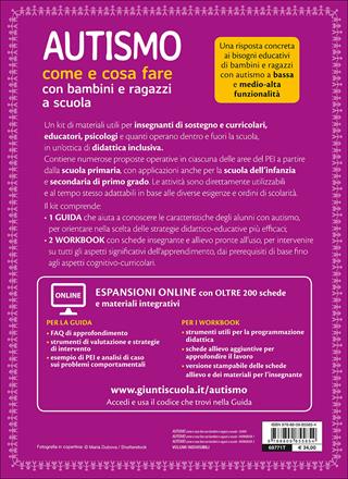 Autismo come e cosa fare con bambini e ragazzi a scuola. Con espansione online  - Libro Giunti EDU 2017, Guide psicopedagogiche | Libraccio.it