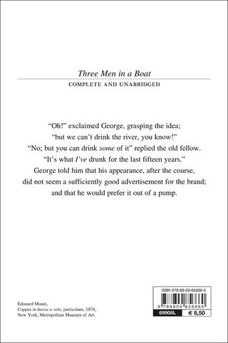 Three men in a boat - Jerome K. Jerome - Libro Giunti Editore 2017, Classici Giunti | Libraccio.it