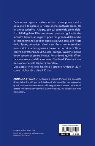 Una sottile linea rosa - Annalisa Strada - Libro Giunti Editore 2017, W Emozioni | Libraccio.it