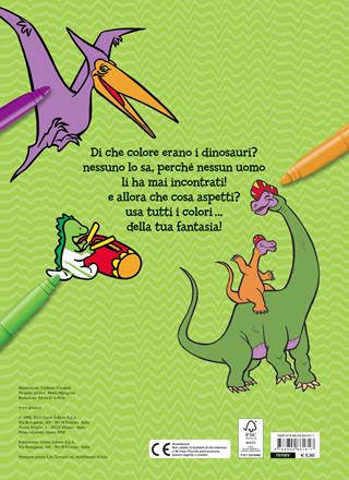 Il superlibro dei dinosauri da colorare. Ediz. a colori - Umberto Fizialetti - Libro Dami Editore 2018, Colora i superlibri | Libraccio.it