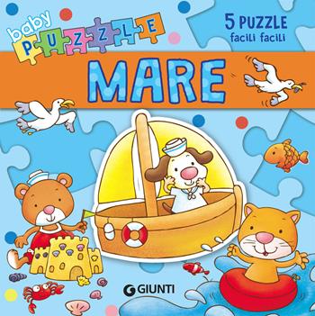 Mare. Libro puzzle. Ediz. a colori - Silvia D'Achille - Libro Giunti Editore 2019, Baby puzzle | Libraccio.it