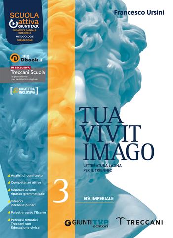 Tua vivit imago. Con e-book. Con espansione online. Vol. 3 - Francesco Ursini - Libro Giunti T.V.P. 2022 | Libraccio.it