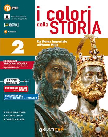 Colori della storia. Vol. 2: Da Roma imperiale all'anno mille  - Libro Giunti T.V.P. 2019 | Libraccio.it