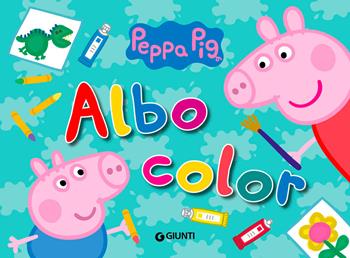 Albo color. Peppa Pig - Silvia D'Achille - Libro Giunti Editore 2019 | Libraccio.it