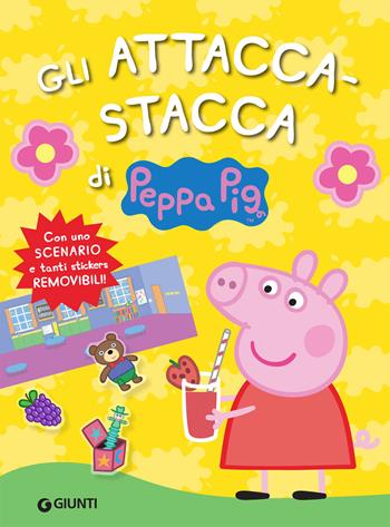 Gli attacca-stacca di Peppa Pig. Con adesivi - Silvia D'Achille - Libro Giunti Editore 2019 | Libraccio.it