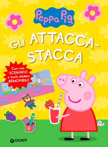 Gli attacca-stacca di Peppa Pig - Silvia D'Achille - Libro Giunti Editore 2019 | Libraccio.it