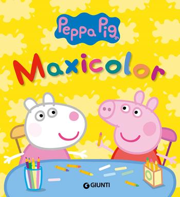 Peppa maxicolor - Silvia D'Achille - Libro Giunti Editore 2020, Peppa Pig | Libraccio.it