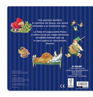 Cappuccetto rosso. Libro pop-up. Ediz. a colori - Tony Wolf - Libro Dami Editore 2020, Fiabe magiche pop up | Libraccio.it