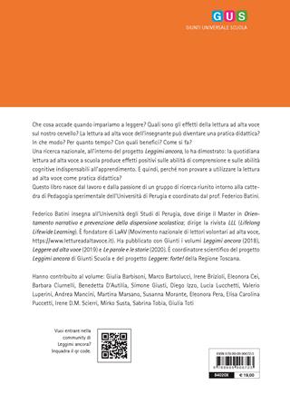 Ad alta voce. La lettura che fa bene a tutti  - Libro Giunti Scuola 2021, GUS-Giunti universale scuola | Libraccio.it
