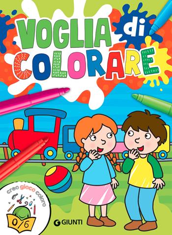 Voglia di colorare. Creo gioco coloro. Ediz. illustrata - Francesca Pellegrino - Libro Giunti Editore 2021, Coloring | Libraccio.it