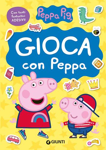 Gioca con Peppa. Peppa Pig. Con adesivi. Ediz. a colori - Silvia D'Achille - Libro Giunti Editore 2023 | Libraccio.it