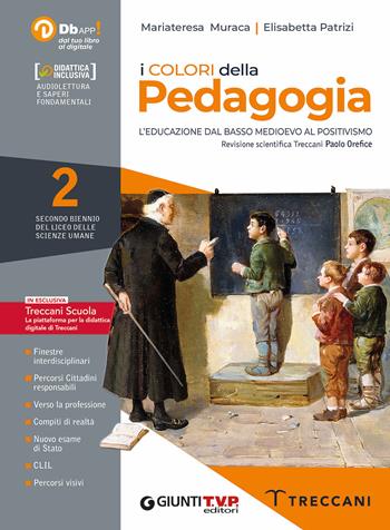 I colori della pedagogia. Per il 2° biennio delle Scuole superiori. - Mariateresa Muraca, Elisabetta Patrizi - Libro Giunti T.V.P. 2023 | Libraccio.it