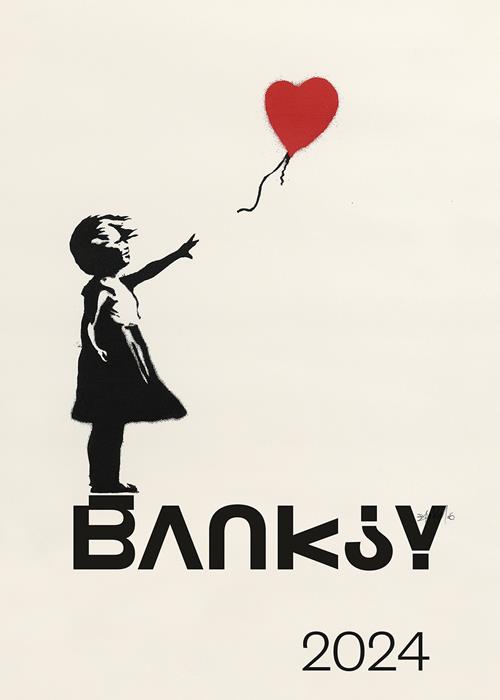 Calendario Banksy 2025 da parete (30 x 42 cm) Gianluca Marziani