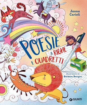 Poesie a righe e quadretti - Janna Carioli - Libro Giunti Editore 2024 | Libraccio.it
