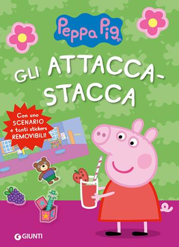 Gli attacca-stacca di Peppa Pig. Con adesivi. Ediz. a colori - Silvia D'Achille - Libro Giunti Editore 2022 | Libraccio.it