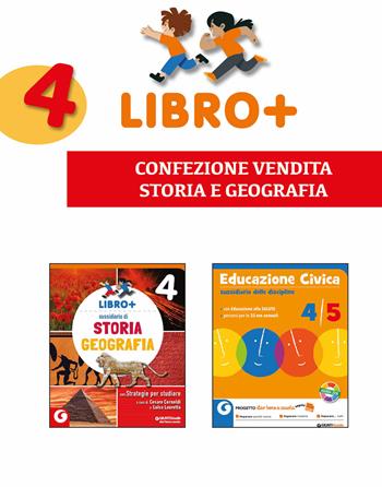 Libro+ Storia geografia. Per la 4 ? classe elementare. Con e-book. Con espansione online. Vol. 1  - Libro Giunti Scuola 2021 | Libraccio.it