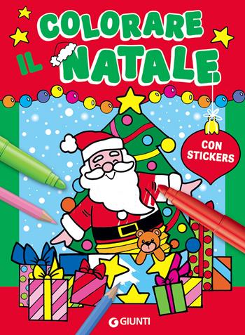 Colorare il Natale. Con adesivi. Ediz. illustrata - Serena Tommasone - Libro Giunti Editore 2021, I libri di Natale | Libraccio.it