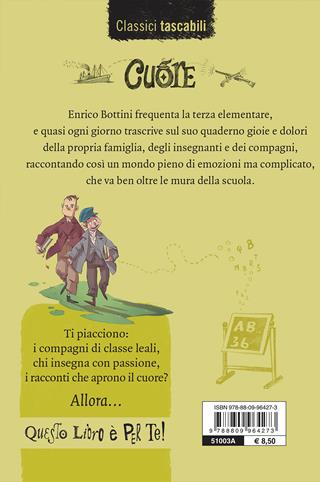 Cuore - Edmondo De Amicis - Libro Giunti Editore 2022, Classici tascabili | Libraccio.it
