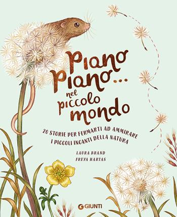 Piano piano... nel piccolo mondo. 20 storie per fermarti ad ammirare i piccoli incanti della natura. Ediz. a colori - Laura Brand, Freya Hartas - Libro Giunti Editore 2024, Punti di vista. Ragazzi | Libraccio.it
