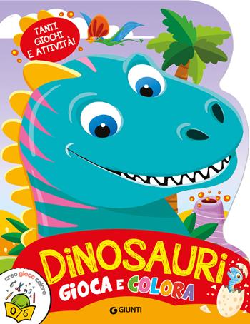 Dinosauri. Gioca e colora. Ediz. a colori  - Libro Giunti Editore 2024, Activity | Libraccio.it