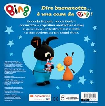 Buonanotte, Bing! Un libro tocca e senti per la nanna! Ediz. a colori  - Libro Giunti Editore 2024 | Libraccio.it