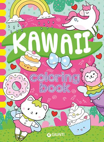 Kawaii coloring book. Ediz. a colori  - Libro Giunti Editore 2024, Tempo libero e divertimento | Libraccio.it