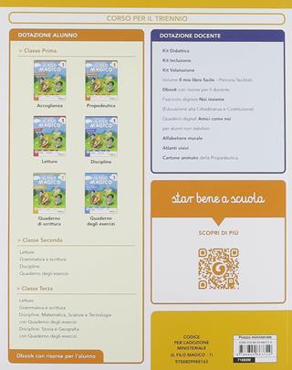 Il filo magico. Per la 1ª classe elementare. Con ebook. Con espansione online  - Libro Giunti Scuola 2018 | Libraccio.it