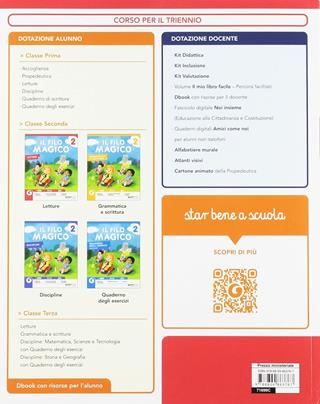 Il filo magico. Per la 2ª classe elementare. Con ebook. Con espansione online  - Libro Giunti Scuola 2018 | Libraccio.it