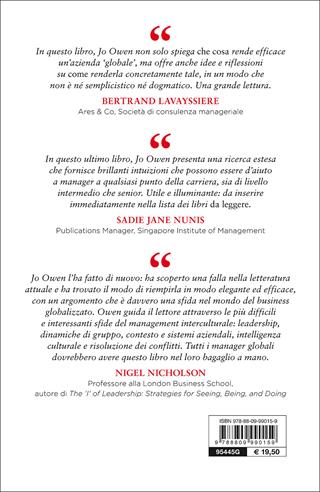 Il manager globale. Come raggiungere prestazioni elevate - Jo Owen - Libro Giunti Psychometrics 2017, Leadership | Libraccio.it