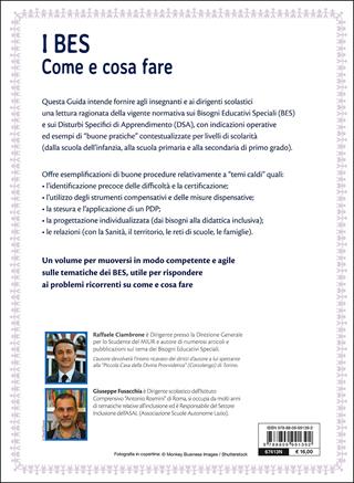 I BES. Come e cosa fare. Conoscere per intervenire. Guida operativa per insegnanti e dirigenti - Raffaele Ciambrone, Giuseppe Fusacchia - Libro Giunti EDU 2017, Guide psicopedagogiche | Libraccio.it