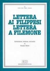 Lettera ai filippesi. Lettera a Filemone. Introduzione, versione, commento