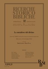 Ricerche storico-bibliche (2025). Vol. 1: Le metafore del divino