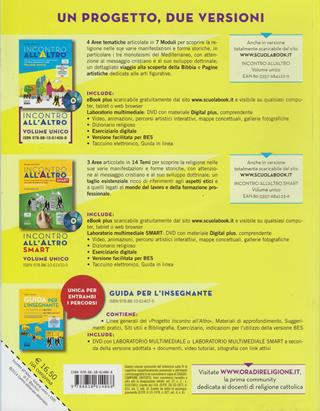 Incontro all'Altro. Testo per l'insegnamento della religione cattolica nella scuola secondaria di 2° grado. Volume unico. Con DVD. Con ebook. Con espansione online - Sergio Bocchini - Libro EDB 2014, Testi scolastici | Libraccio.it