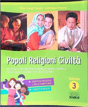 Popoli, religioni, civiltà. - Pierluigi Cabri, Adriano Rocca - Libro EDB 2018 | Libraccio.it