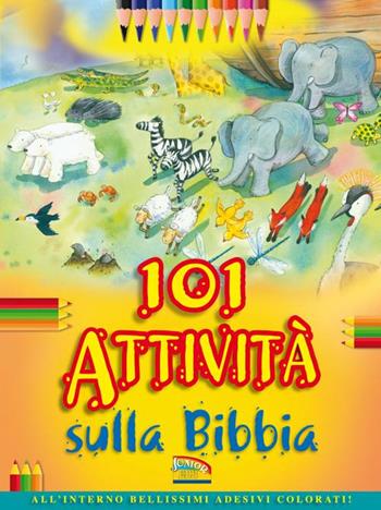 101 attività sulla Bibbia. Con adesivi. Ediz. illustrata - Bethan James, Honor Ayres - Libro EDB 2015, Piccoli in ascolto | Libraccio.it