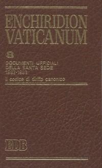 Enchiridion Vaticanum. Vol. 8: Documenti ufficiali della Santa Sede (1982-1983). Compreso il Codex iuris Canonici  - Libro EDB 2000, Enchiridion Vaticanum | Libraccio.it