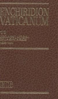 Enchiridion Vaticanum. Vol. 11: Documenti ufficiali della Santa Sede (1988-1989)  - Libro EDB 2000, Enchiridion Vaticanum | Libraccio.it