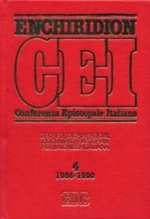 Enchiridion CEI. Decreti, dichiarazioni, documenti pastorali per la Chiesa italiana (1986-1990). Vol. 4