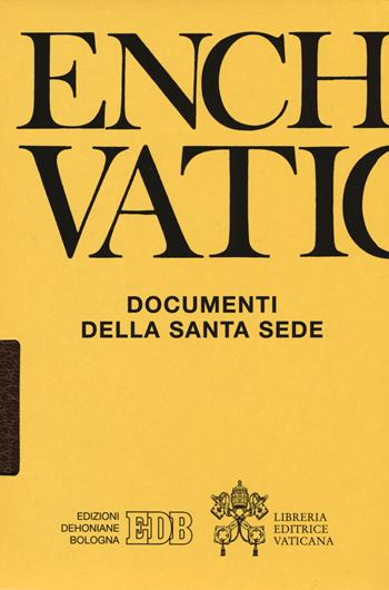 Enchiridion Vaticanum. Vol. 32: Documenti della Santa Sede (2016)  - Libro EDB 2019, Enchiridion Vaticanum | Libraccio.it